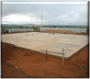 Raft Foundation for Robust IBT Building System at Centurion School Motheo Construction Group